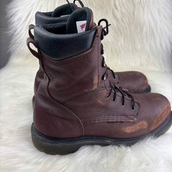 Red Wing Brown Leather Lace-Up Boots. size 11.5 M - Picture 3 of 14